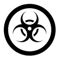 The meaning of the biohazardous infectious materials label is that the product may cause infections in humans and animals.