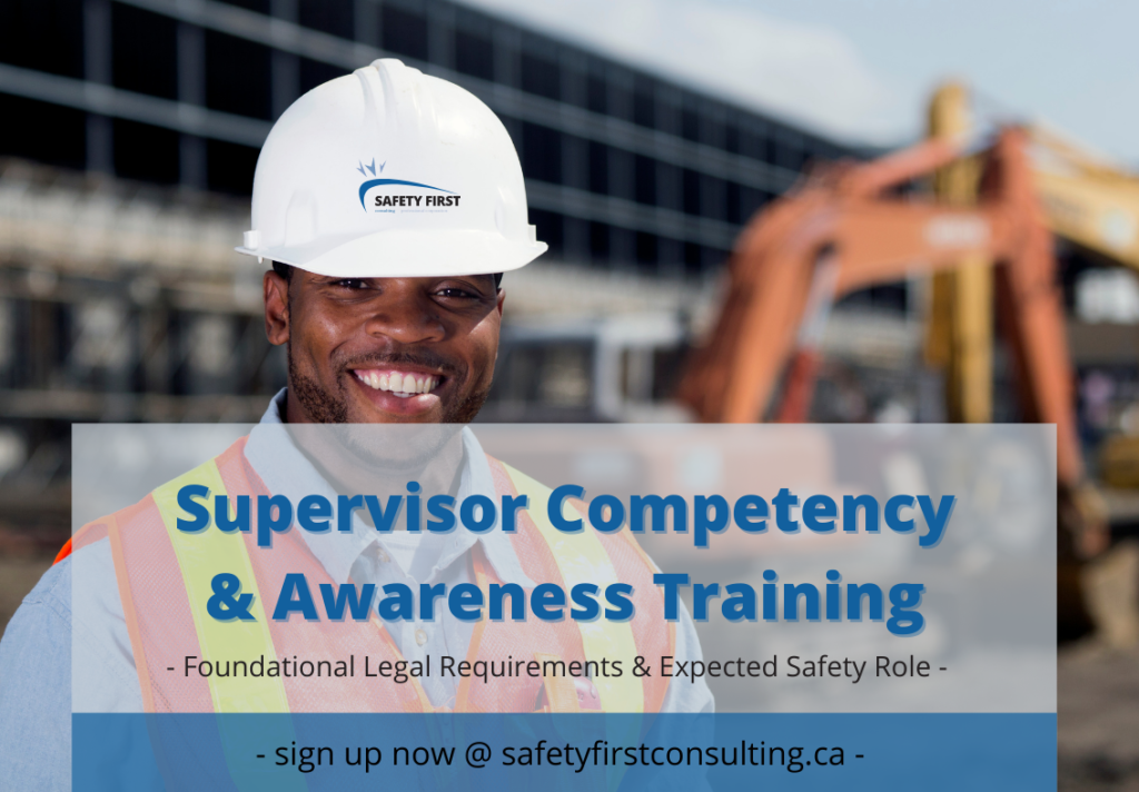 Supervisor Competency and Awareness training vaughan