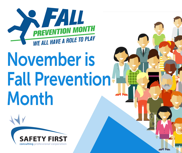 November 1st marks national fall prevention month!